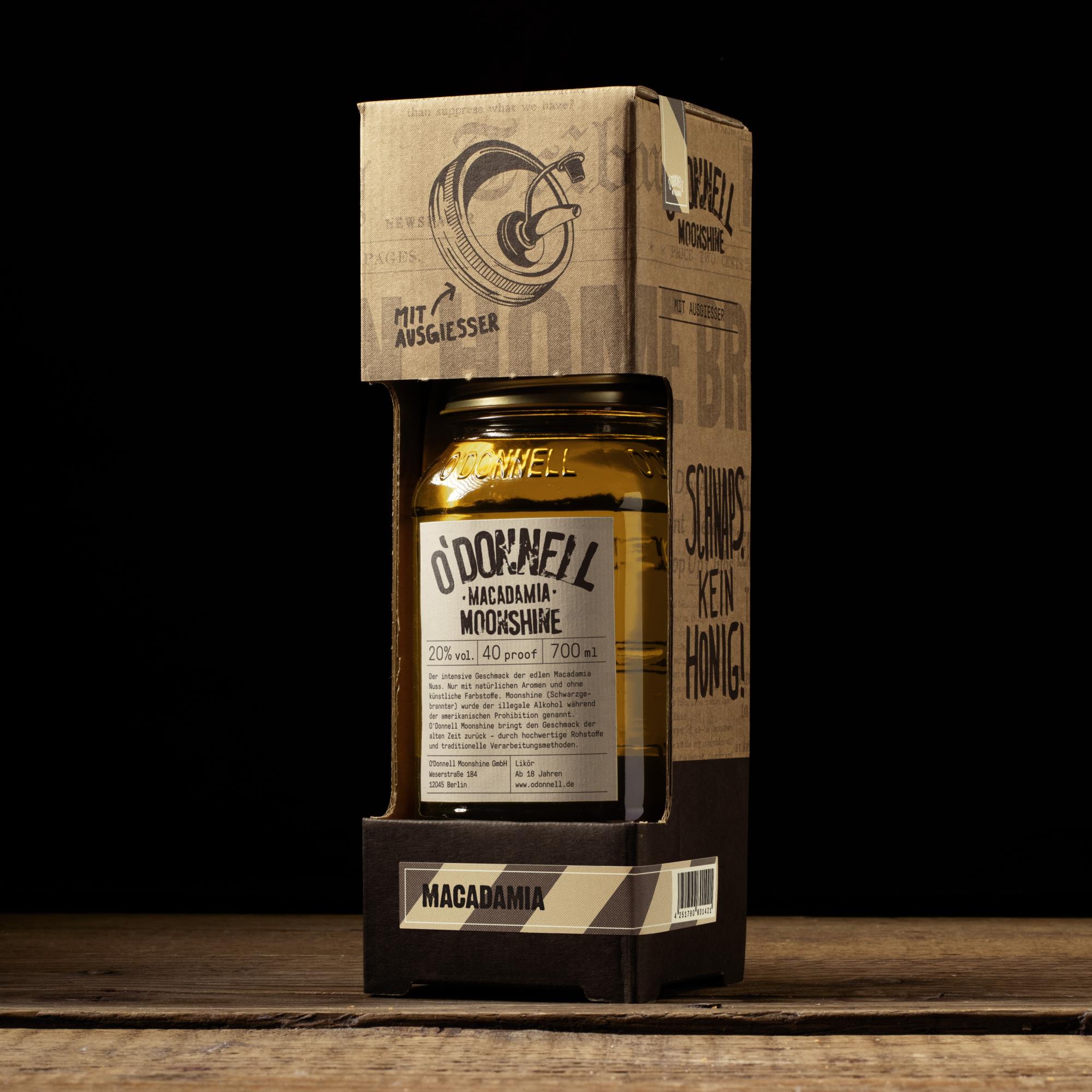 Moonshine Macadamia 700 ml Geschenkset