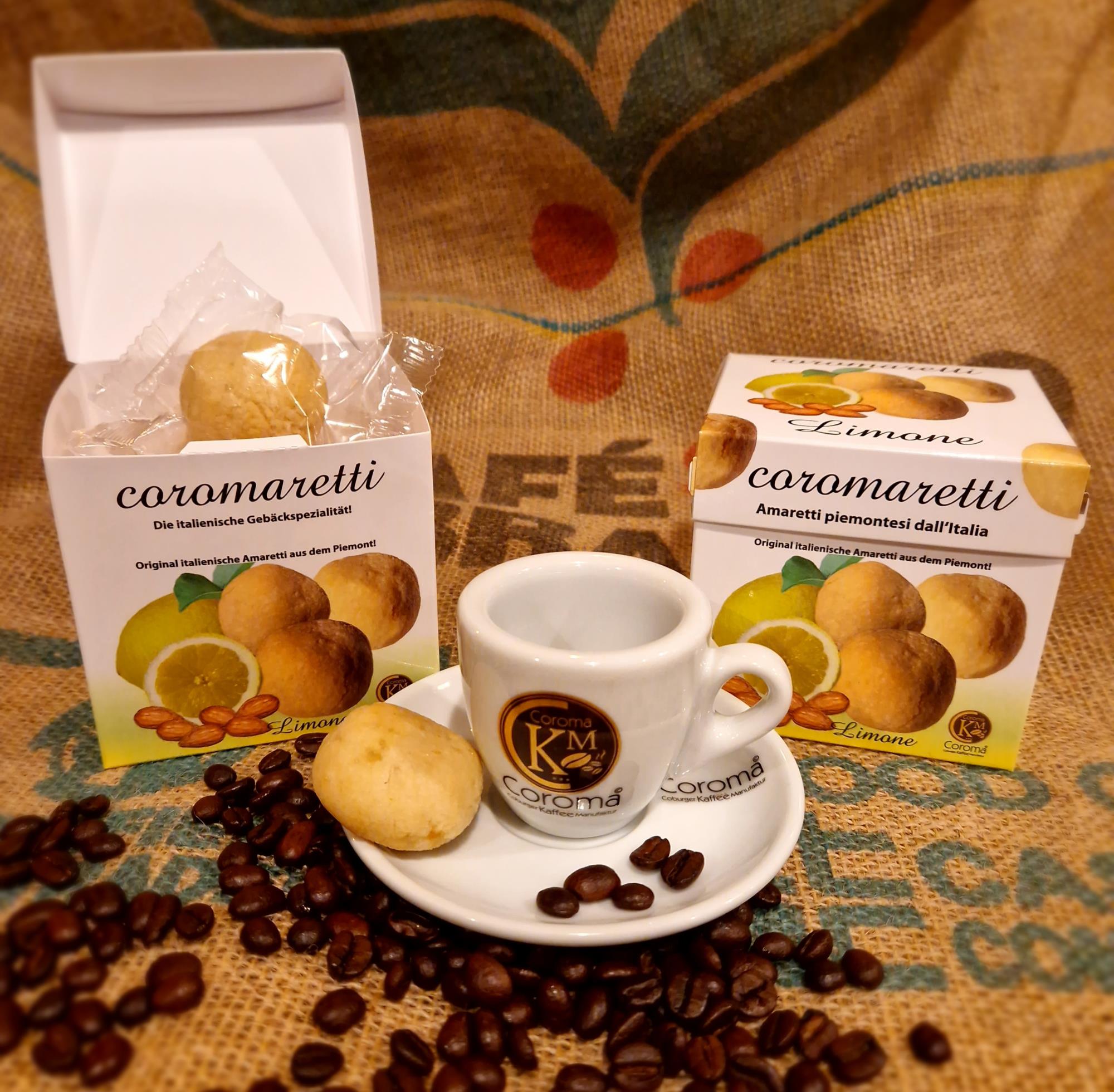 coromaretti - Amaretti morbidi - Limone - Weiche Amaretti - Limone